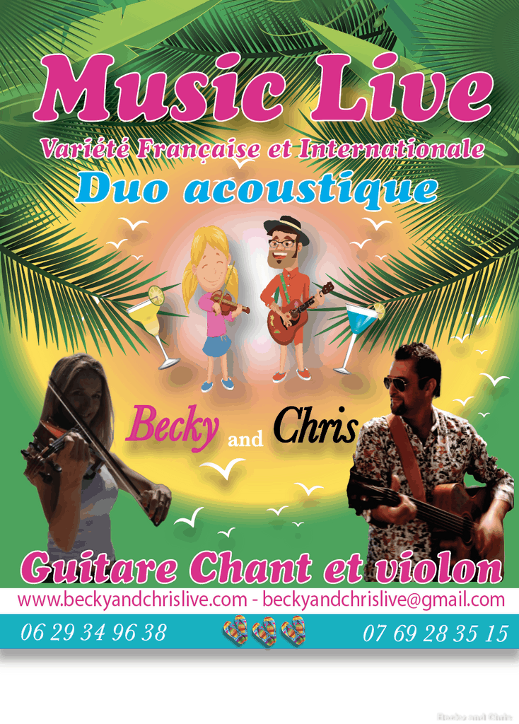 becky and chris affiche