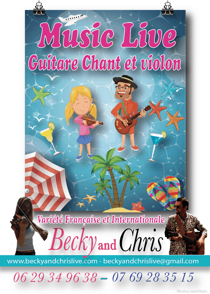 becky and chris affiche